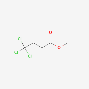 Chemical structure of Methyl 4,4,4-Trichlorobutanoate