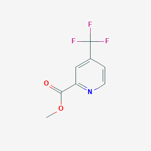 Chemical structure of Methyl 4-(trifluoromethyl)picolinate