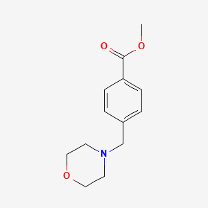 Chemical structure of Methyl 4-(morpholinomethyl)benzoate