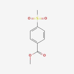 Chemical structure of Methyl 4-(Methylsulfonyl)benzoate
