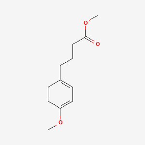 Chemical structure of Methyl 4-(4-methoxyphenyl)butanoate