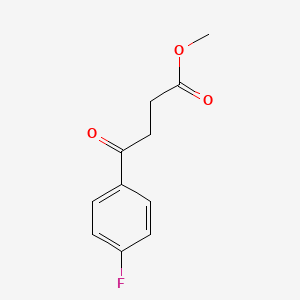 Chemical structure of Methyl 4-(4-Fluorophenyl)-4-oxobutanoate