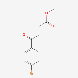 Chemical structure of Methyl 4-(4-bromophenyl)-4-oxobutanoate