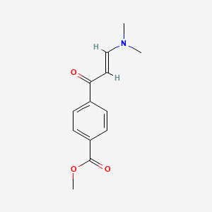 Chemical structure of Methyl 4-(3-(dimethylamino)acryloyl)benzoate