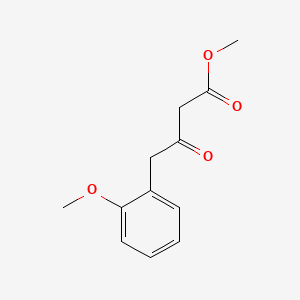 Chemical structure of Methyl 4-(2-methoxyphenyl)-3-oxobutanoate