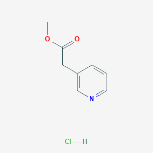Chemical structure of Methyl 3-Pyridylacetate Hydrochloride