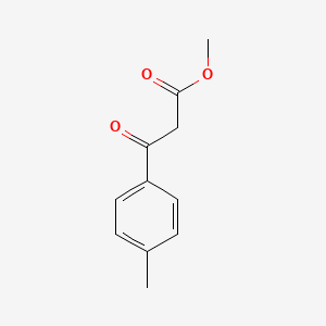 Chemical structure of Methyl 3-oxo-3-(p-tolyl)propanoate