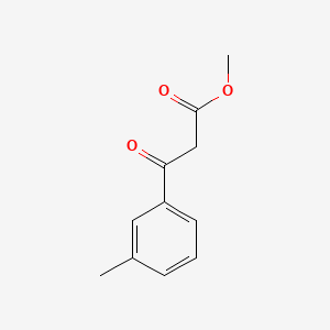 Chemical structure of Methyl 3-oxo-3-(m-tolyl)propanoate