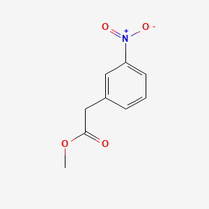 Chemical structure of Methyl 3-Nitrophenylacetate