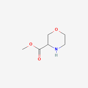 Chemical structure of Methyl 3-Morpholinecarboxylate