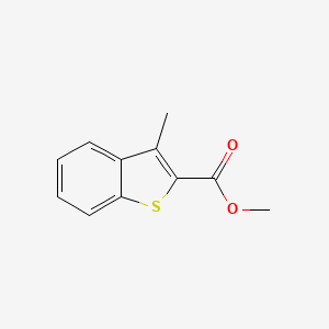 Chemical structure of Methyl 3-methylbenzo[b]thiophene-2-carboxylate