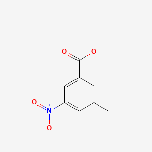 Chemical structure of Methyl 3-methyl-5-nitrobenzoate