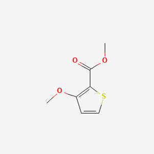 Chemical structure of METHYL 3-METHOXYTHIOPHENE-2-CARBOXYLATE