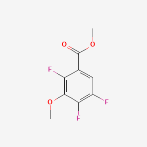 Chemical structure of Methyl 3-methoxy-2,4,5-trifluorobenzoate