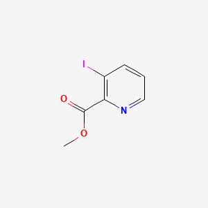 Chemical structure of Methyl 3-iodopicolinate