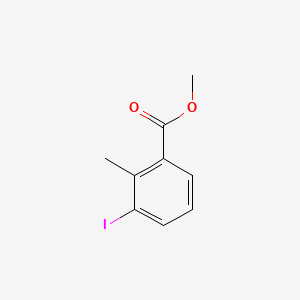 Chemical structure of Methyl 3-iodo-2-methylbenzoate