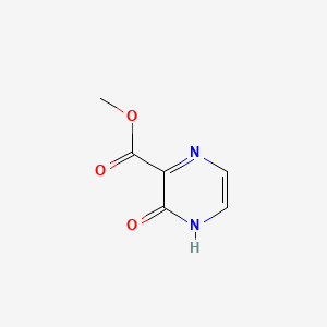 Chemical structure of Methyl 3-hydroxypyrazine-2-carboxylate