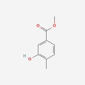 Chemical structure of Methyl 3-hydroxy-4-methylbenzoate