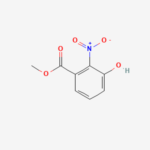 Chemical structure of Methyl 3-Hydroxy-2-nitrobenzoate