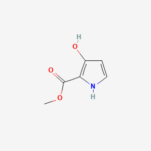Chemical structure of Methyl 3-hydroxy-1H-pyrrole-2-carboxylate