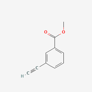Chemical structure of Methyl 3-ethynylbenzoate