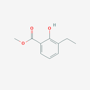 Chemical structure of Methyl 3-Ethyl-2-hydroxybenzoate