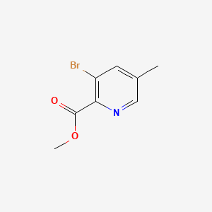 Chemical structure of Methyl 3-bromo-5-methylpicolinate