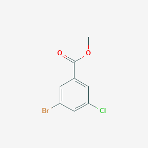 Chemical structure of Methyl 3-bromo-5-chlorobenzoate