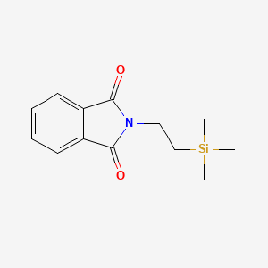 Chemical structure of Methyl 3-amino-4 - [(trimethylsilyl) ethynyl] benzoate