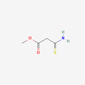Chemical structure of Methyl 3-Amino-3-thioxopropanoate