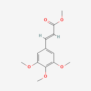 Chemical structure of Methyl 3,4,5-Trimethoxycinnamate