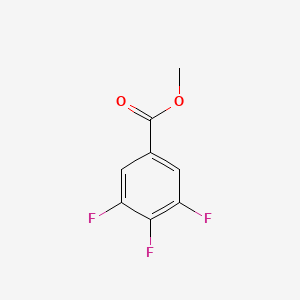 Chemical structure of Methyl 3,4,5-trifluorobenzoate