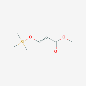 Chemical structure of Methyl 3-(Trimethylsilyloxy)crotonate