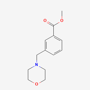 Chemical structure of Methyl 3-(Morpholinomethyl)benzoate