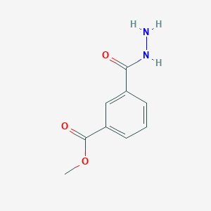 Chemical structure of Methyl 3-(hydrazinecarbonyl)benzoate