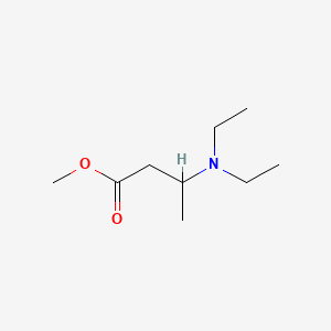 Chemical structure of Methyl 3-(diethylamino)butanoate