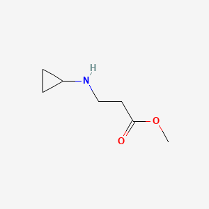 Chemical structure of Methyl 3-(Cyclopropylamino)propanoate