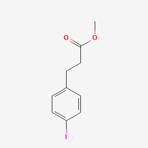 Chemical structure of Methyl 3-(4-Iodophenyl)propanoate
