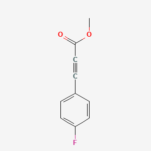 Chemical structure of Methyl 3-(4-fluorophenyl)propiolate