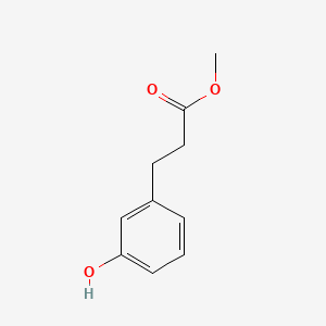 Chemical structure of Methyl 3-(3-hydroxyphenyl)propanoate