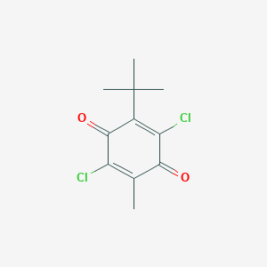 Chemical structure of methyl 3-(2,6-dichlorophenyl)-2-methylpropanoate