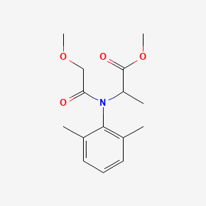 Chemical structure of Methyl 3-(1-((tert-butoxycarbonyl)amino)ethyl)benzoate
