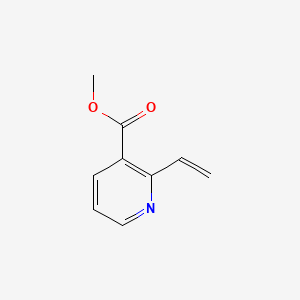 Chemical structure of Methyl 2-vinylnicotinate
