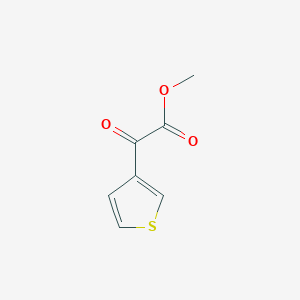 Chemical structure of Methyl 2-Oxo-2-(Thiophen-3-Yl)Acetate