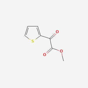 Chemical structure of Methyl alpha-oxo-2-thiopheneacetate