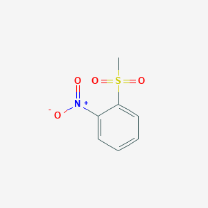 Chemical structure of Methyl 2-Nitrophenyl Sulfone