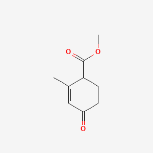 Chemical structure of Methyl 2-Methyl-4-oxocyclohex-2-enecarboxylate