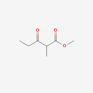 Chemical structure of Methyl 2-methyl-3-oxopentanoate