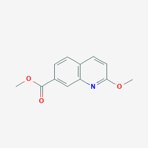 Chemical structure of Methyl 2-methoxyquinoline-7-carboxylate