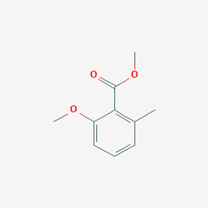 Chemical structure of Methyl 2-methoxy-6-methylbenzoate